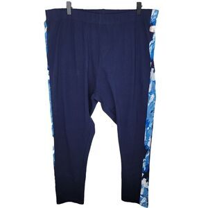 Roaman's navy blue legging pants size 2x (26/28)